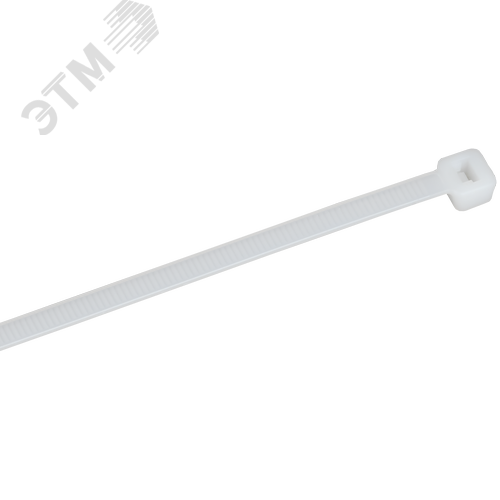 Изображение товара Хомут P6.6 стандартный белый 4.8х280мм 100шт/упак IEK (упак)