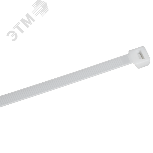 Хомут P6.6 стандартный белый 7.6х250мм 100шт/упак IEK - фото 1