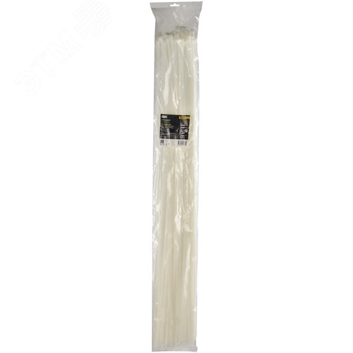 Хомут P6.6 стандартный белый 8.8х1220мм 100шт/упак IEK - фото 2