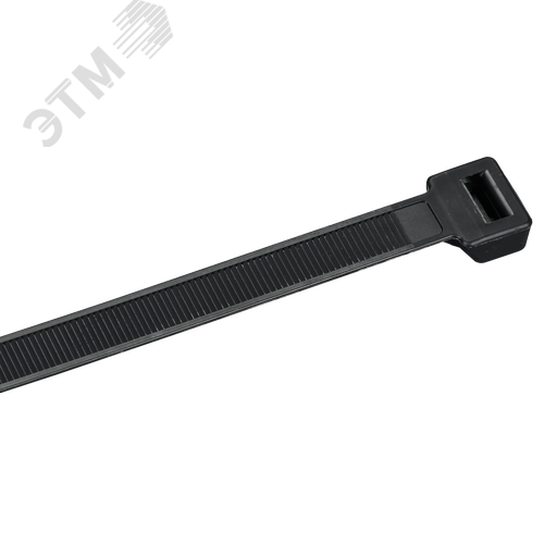 Хомут P6.6 стандартный черный 12.4х380мм 100шт/упак IEK - фото 1