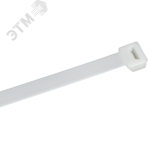 Хомут P6.6 стандартный белый 12.4х650мм 100шт/упак IEK - фото 1