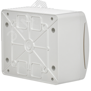 Корпус пластиковый навесной на 6 модулей ЩРН-П-6 IP41 UNION Compact белая дверь - фото 3