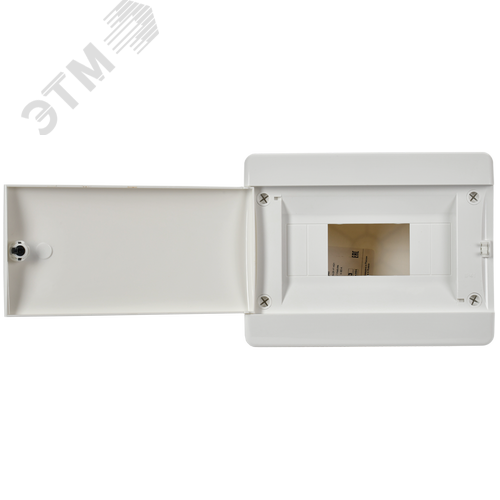 Корпус пластиковый навесной на 8 модулей ЩРН-П-8 IP41 UNION Compact белая дверь - фото 3