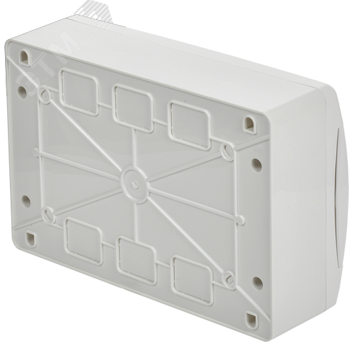 Корпус пластиковый навесной на 12 модулей ЩРН-П-12 IP41 UNION Compact белая дверь - фото 2