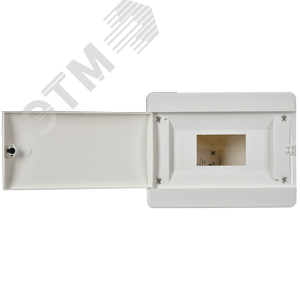 Корпус пластиковый встраиваемый на 8 модулей ЩРВ-П-8 IP41 UNION Compact белая дверь - фото 3