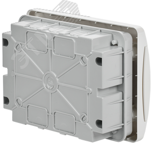 Корпус пластиковый встраиваемый на 8 модулей ЩРВ-П-8 IP41 UNION Compact белая дверь - фото 4