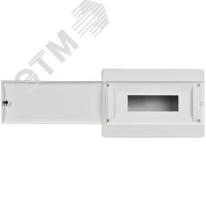 Корпус пластиковый встраиваемый на 12 модулей ЩРВ-П-12 IP41 UNION Compact белая дверь - фото 3