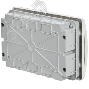 Корпус пластиковый встраиваемый на 12 модулей ЩРВ-П-12 IP41 UNION Compact белая дверь - фото 4