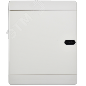 Корпус пластиковый встраиваемый на 18 модулей ЩРВ-П-18 IP41 UNION Compact белая дверь - фото 2