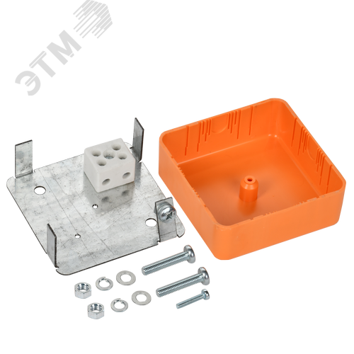 Коробка расп. огн. ПС 75х75х28мм 2P 4мм2 IP44 - фото 5