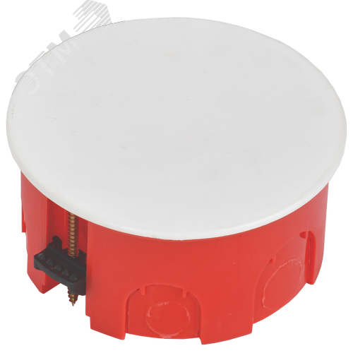 Коробка КМ41025 распаячная d80х40мм для полых стен пластиковые лапки - фото 4