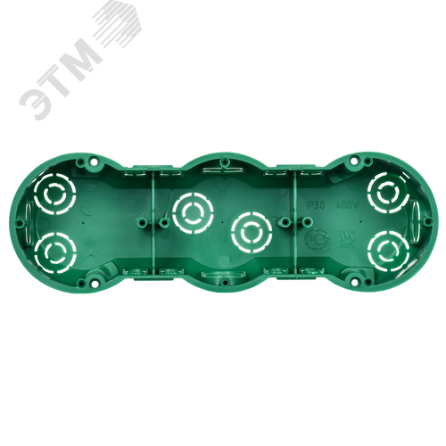 Коробка установочная 212х70х45мм трехместная для полых стен - фото 2