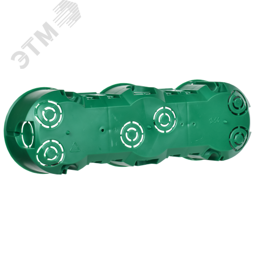 Коробка установочная 212х70х45мм трехместная для полых стен - фото 4