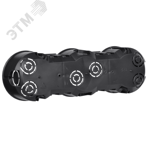 Коробка установочная 212х70х45мм 3-х местная для твердых стен - фото 4