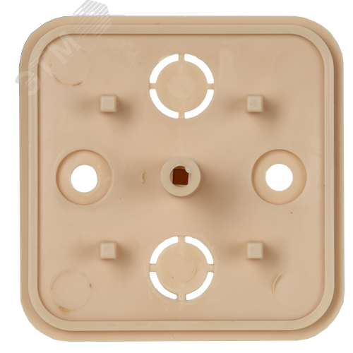 Коробка распаячная КМ для открытой проводки 50х50х20мм сосна - фото 3