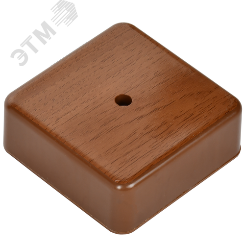 Коробка распределительная КМ41216-05 75х75х28мм дуб с контактной группой - фото 4