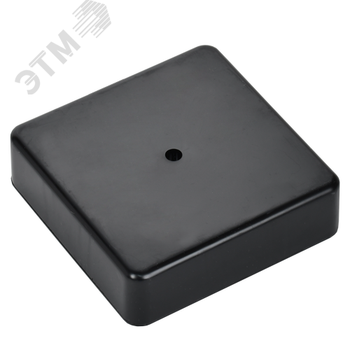 Коробка расп. КМ о/п 100х100х29мм черная - фото 4