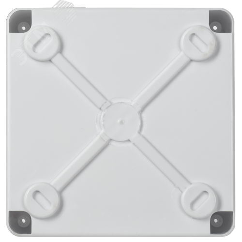 Коробка расп. КМ для о/п 100х100х45мм IP44 6 вв. белая - фото 2