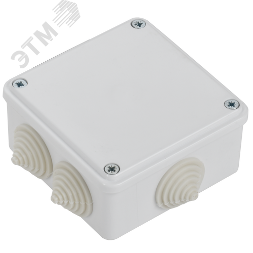 Коробка расп. КМ для о/п 100х100х45мм IP44 6 вв. белая - фото 4