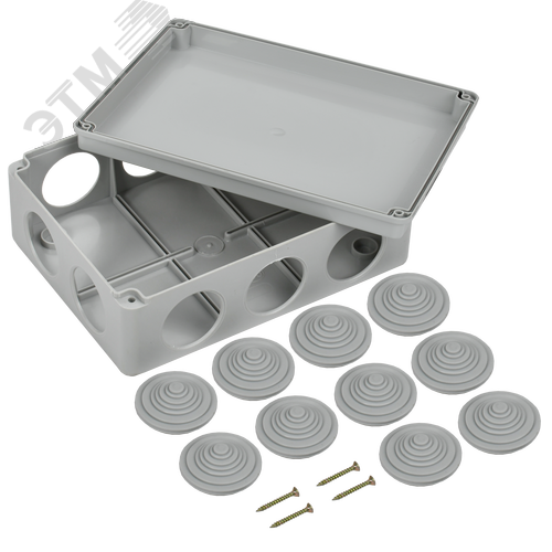 Коробка распределительная 190х140х70 IP55 КМ41244 - фото 5