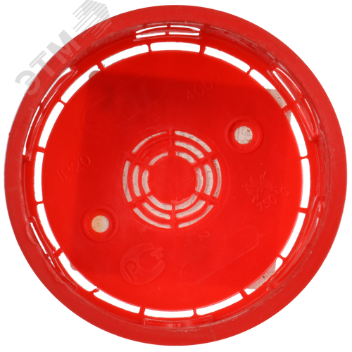 Коробка КМ41007 распаячная для твердых стен d80x40 с крышкой - фото 2