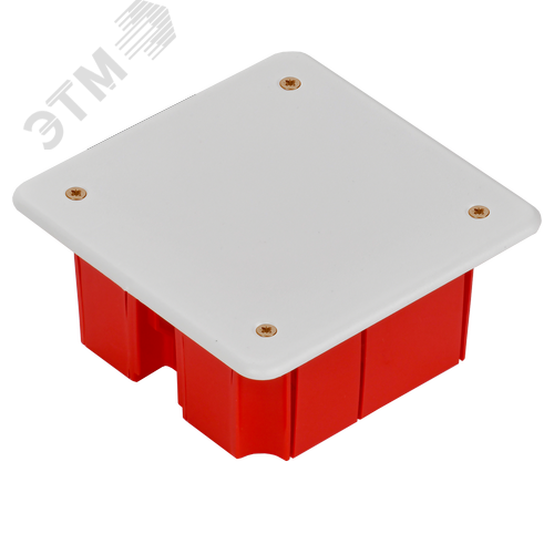 Коробка распределительная 92х92х45 скрытая КМ41001 - фото 4