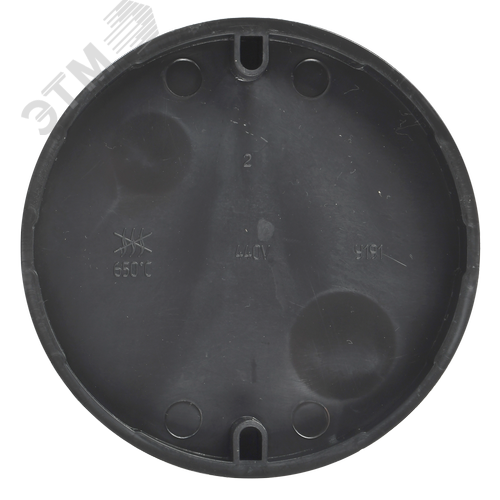 Коробка распаячная У191 D=93х15мм для твердых стен(с крышкой) IEK - фото 2