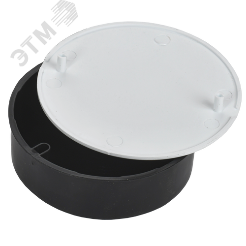 Коробка распаячная У192 D=93х30мм для твердых стен (с крышкой) - фото 4