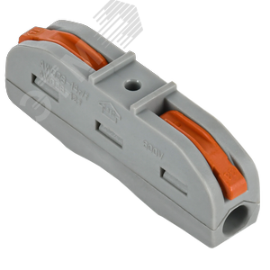 Изображение товара Строительно-монтажная клемма СМК 222-4111 проходная (50шт/упак) IEK (шт)