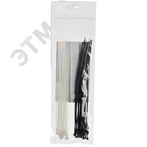 Изображение товара Набор хомутов 2,5х250 (25б. 25ч) (50шт/упак) (упак)