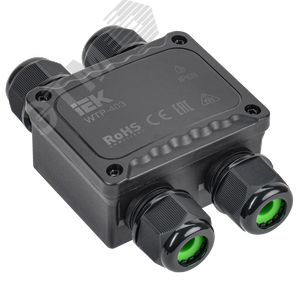 Изображение товара Коробка распред. герметичная WTP-403 4 ввода IP68 (шт)