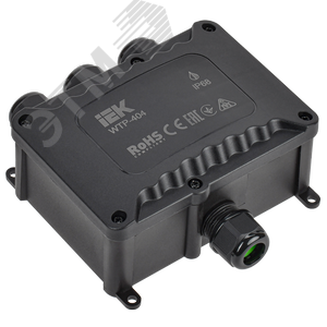 Изображение товара Коробка распред. герметичная WTP-404 4 ввода IP68 (шт)