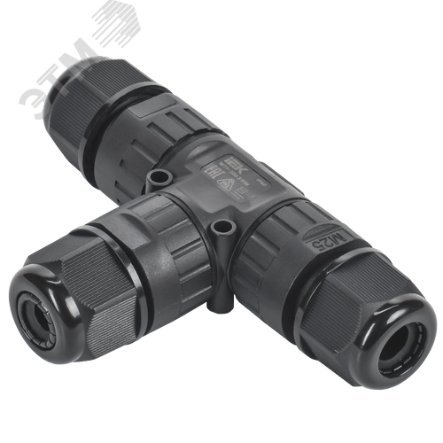 Изображение товара Коннектор кабельный герметичный WTP-306 3 PIN IP68 (шт)