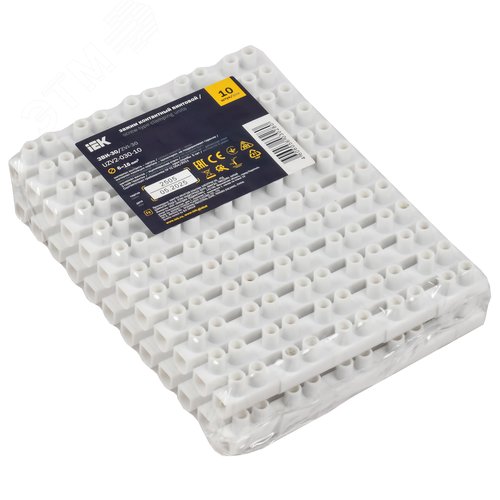 Зажим винтовой ЗВИ-30 не поддерживает горение     6-16мм2 12пар - фото 2