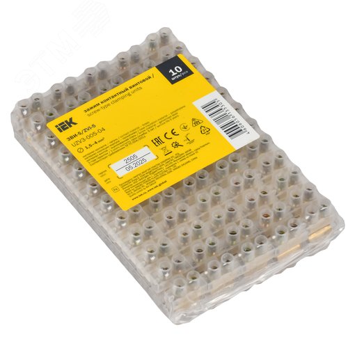 Клеммник ЗВИ-5 1.5-4мм.кв. 12п - фото 2