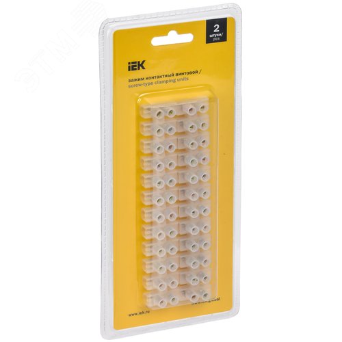 Зажим винтовой ЗВИ-15 4-10мм.кв 2шт - фото 2