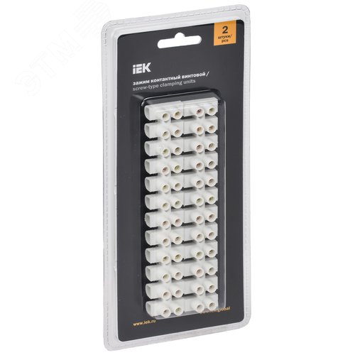 Зажим винтовой ЗВИ-15 4-10мм.кв 2шт не поддерж ивает горение - фото 2