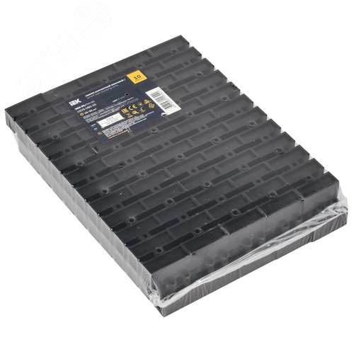 Зажим винтовой ЗВИ-80 10-25мм.кв 12 пар не поддерживает горение черный - фото 2