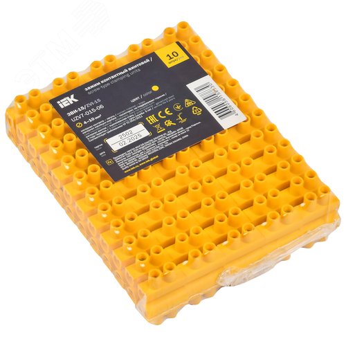 Зажим винтовой 12х6.0 ЗВИ-15 не поддерживает горение желтый - фото 2