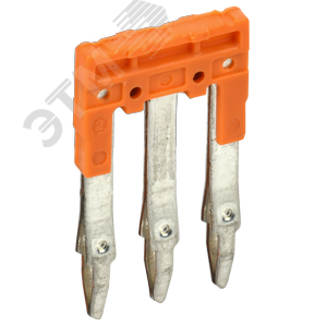 Изображение товара Перемычка гребенчатая для CP 2,5мм2 3PIN IEK (шт)