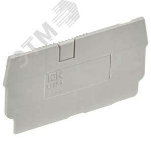 Изображение товара Заглушка для CP 4мм2 серая IEK (шт)