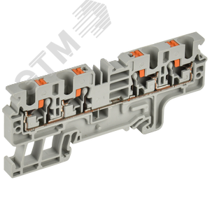 Колодка клеммная CP-MC 4 вывода 4мм2 серая IEK