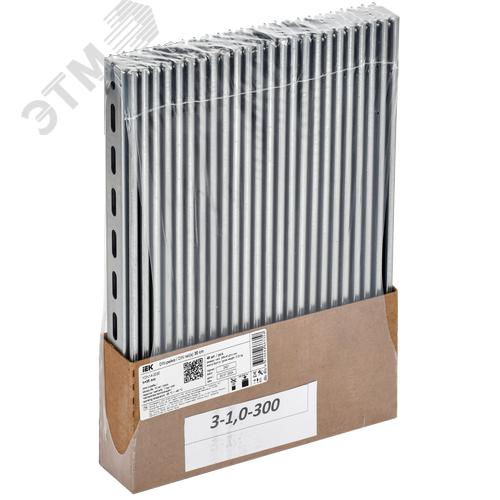 DIN-рейка (30см) оцинкованная 1мм IEK - фото 2