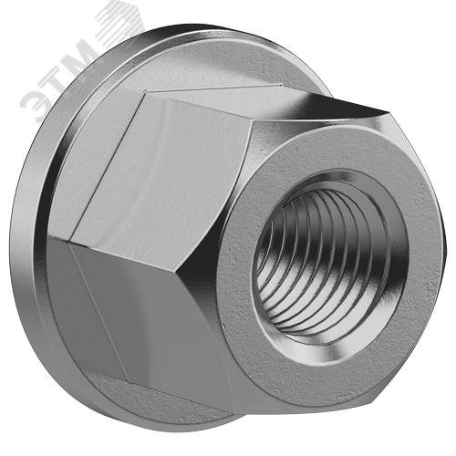 Гайка фланцевая М6 IEK - фото 1