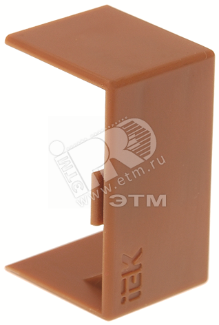 Соединитель на стык ELECOR КМС 40х25 дуб (1 уп.-4 шт.)