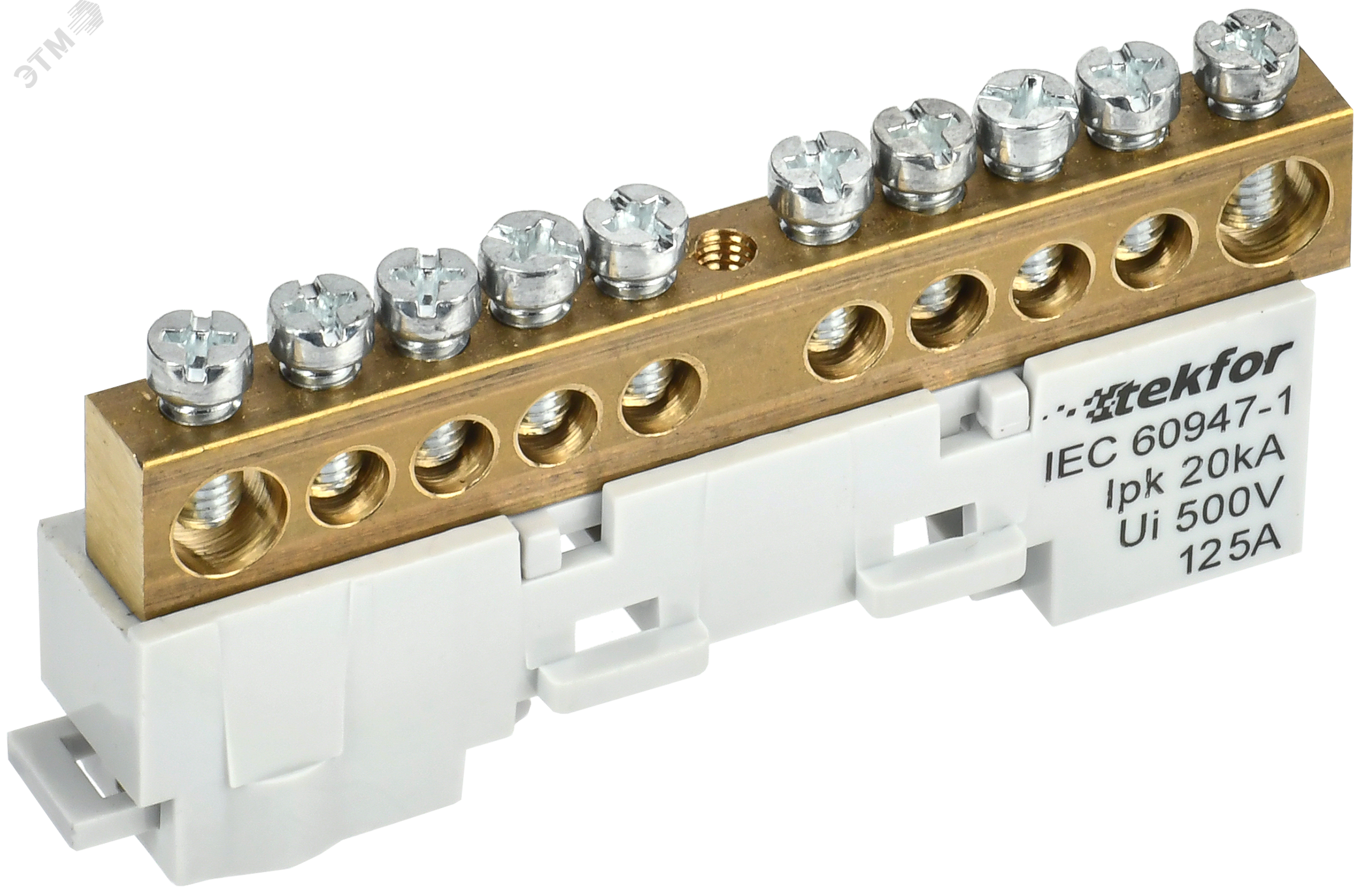 Изображение товара TEKFOR Шина L фаза неизолированная IEK TF-NN20-10-DL-K03