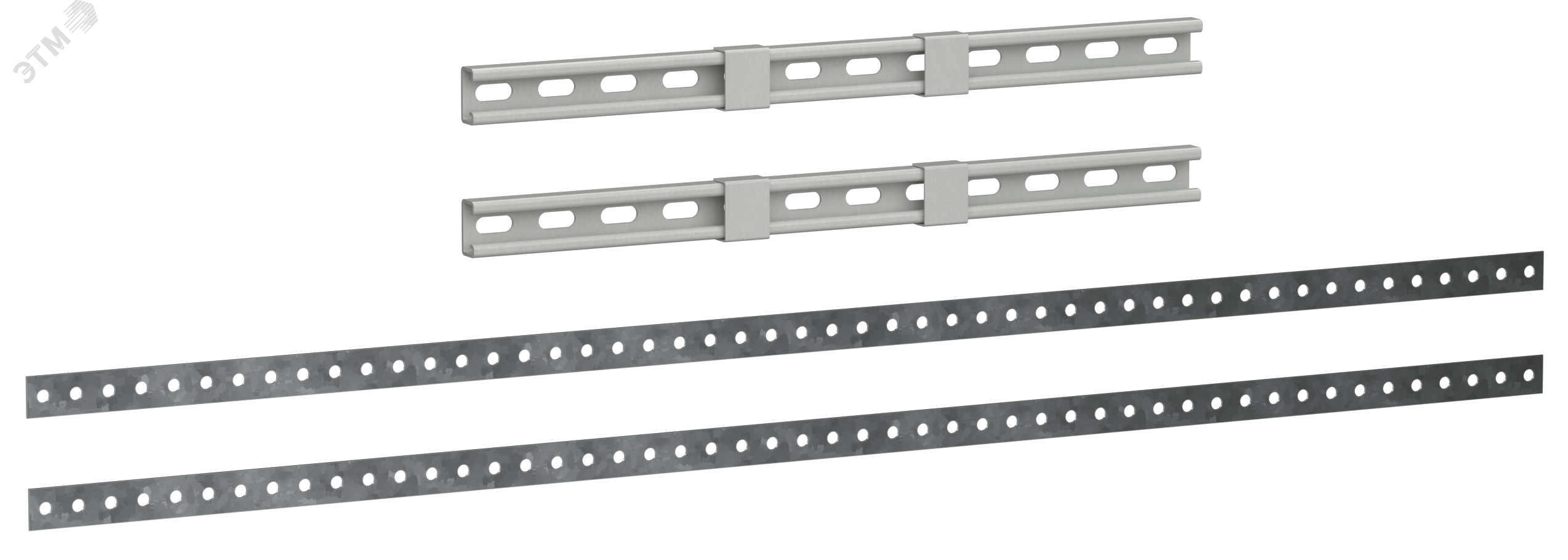 Изображение товара Комплект крепления к столбу TITAN IEK 500мм для металлических корпусов