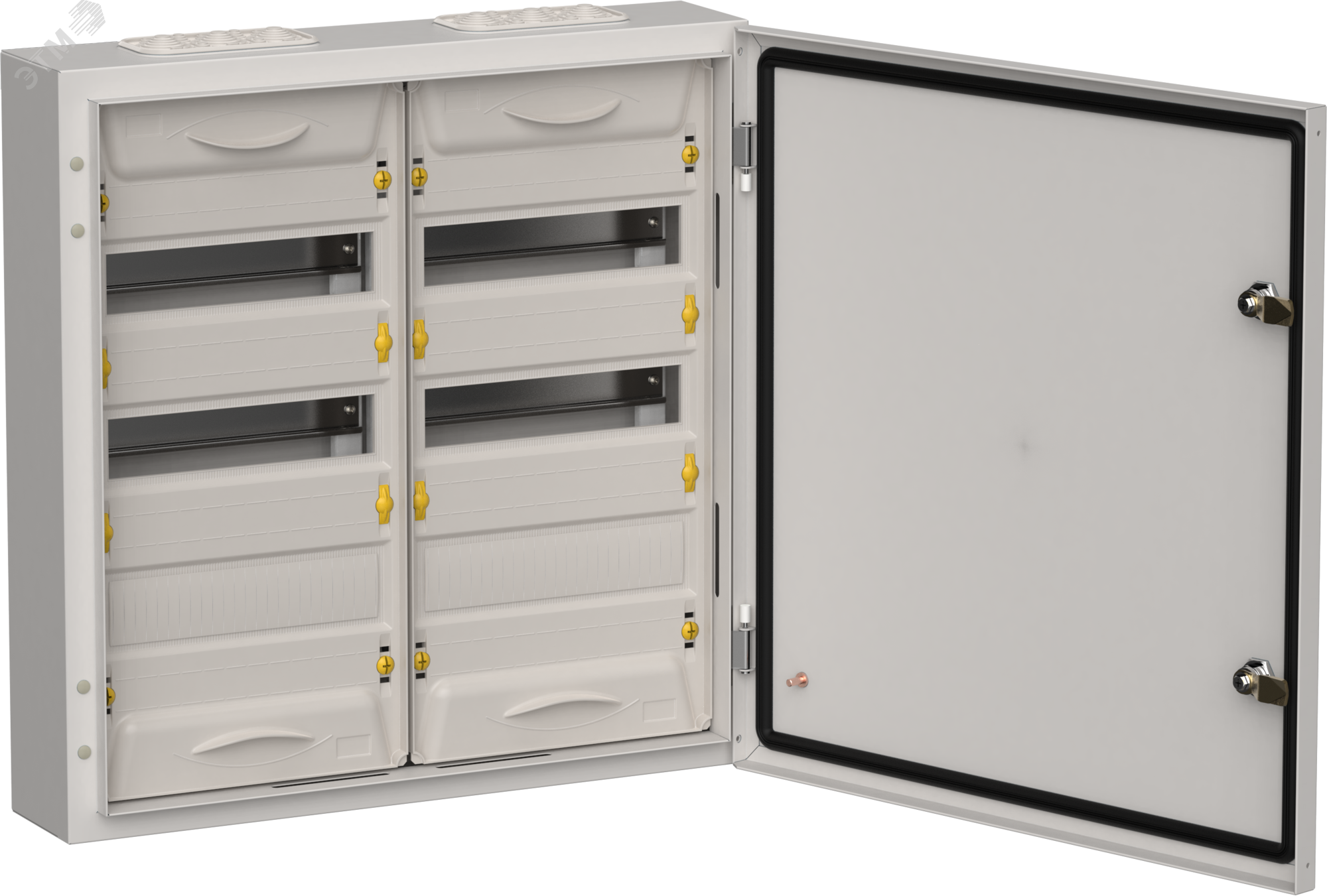 Изображение товара Корпус металлический TITAN 5 ЩРн-72 IP54 585х570х140 серый