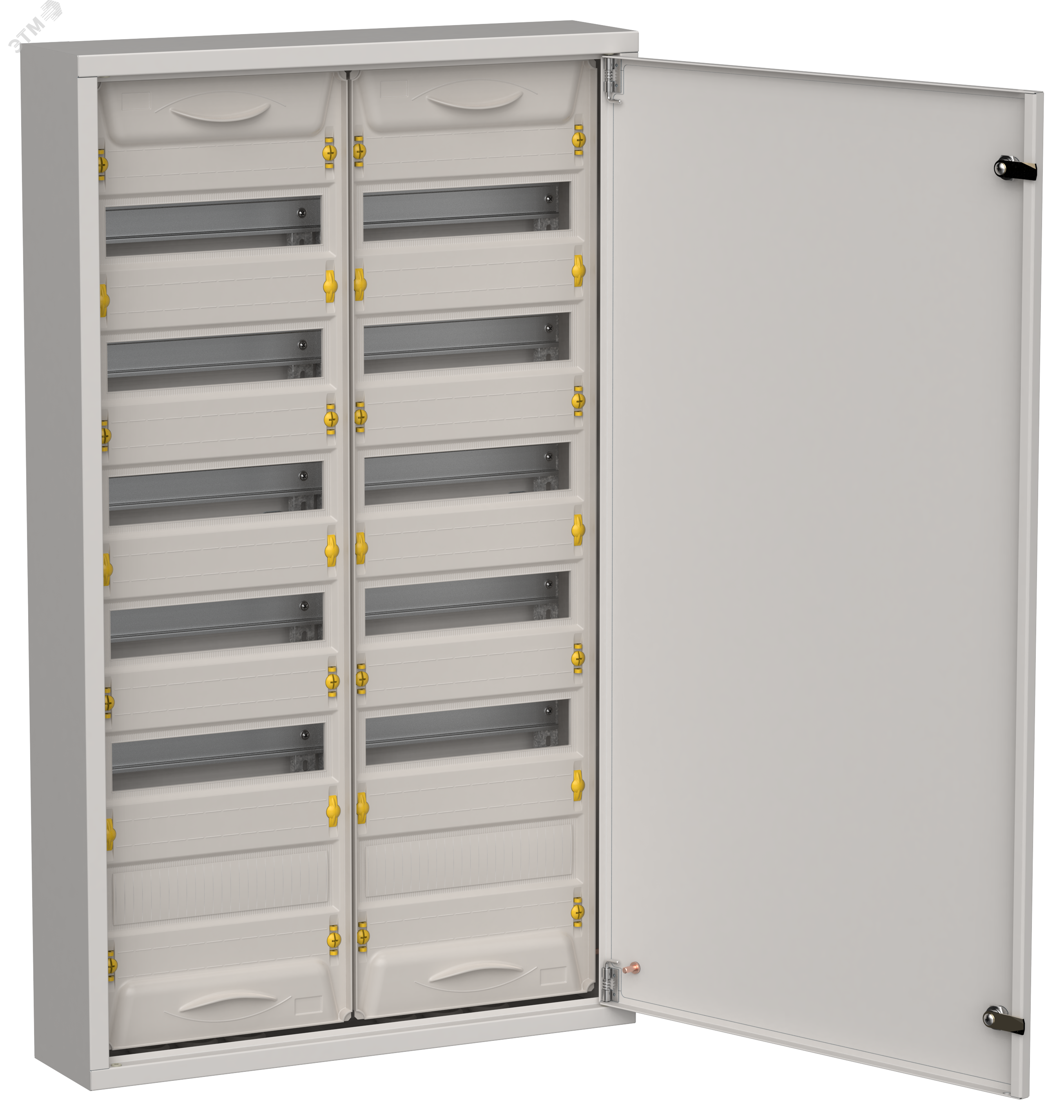 Изображение товара Корпус металлический навесной ЩРн-144 серия TITAN 5 IP31 960х570х140 мм серый IEK