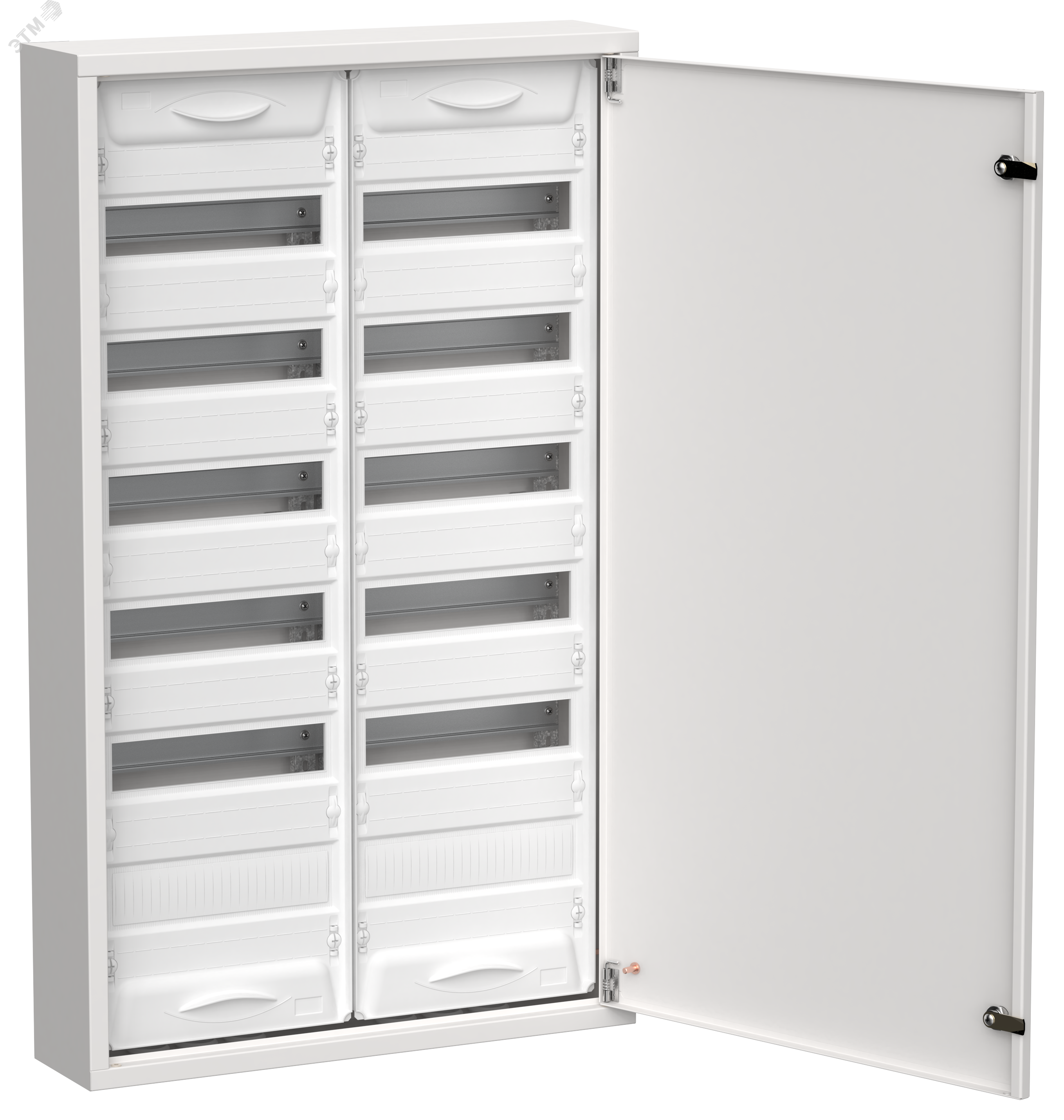 Изображение товара TITAN 5 Корпус металлический ЩРн-144 (2х72) 960х570х140мм IP31 белый (одна дверь) IEK (шт)